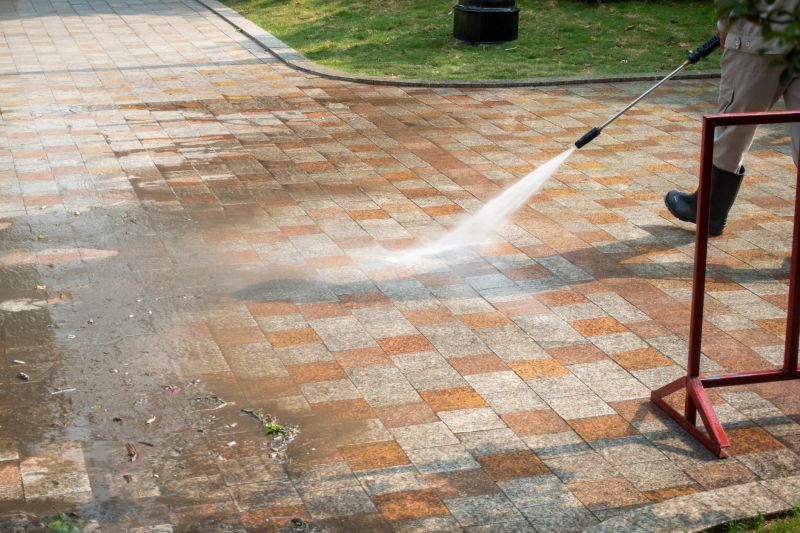 Clean Pavers Before and After